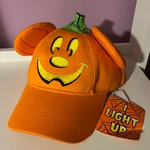 Pumpkin Mickey hat (with ears!)